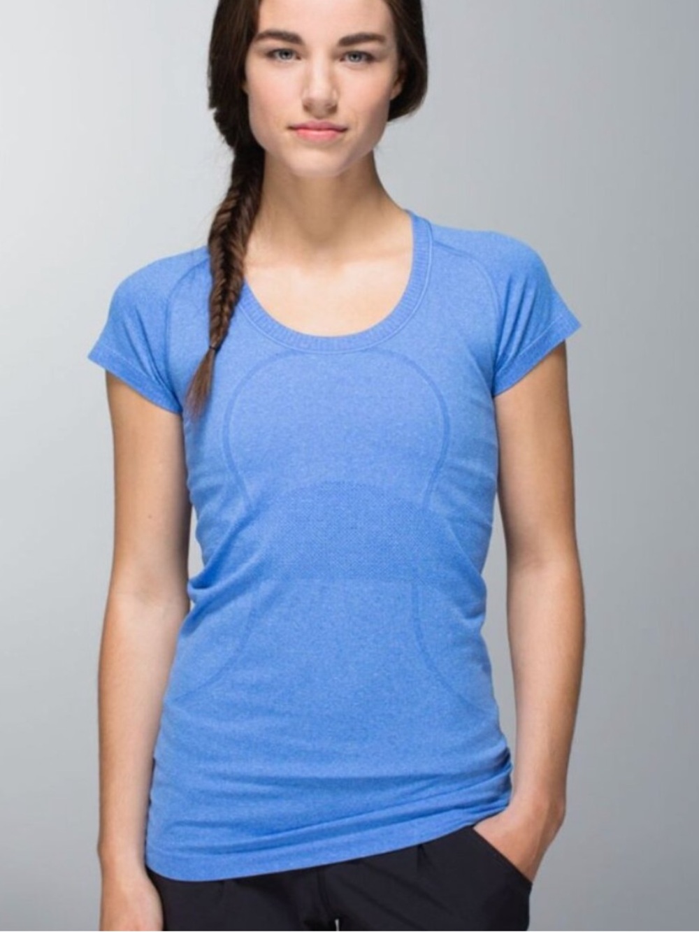 Lululemon Swiftly Tech Tee In Pipe Dream Blue